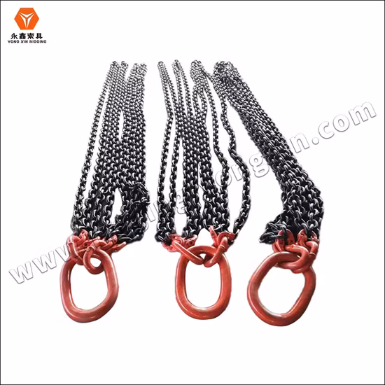 High Quality Multi Legs G80 Four Legs Lifting International Alloy Steel Flexible Chain Sling
