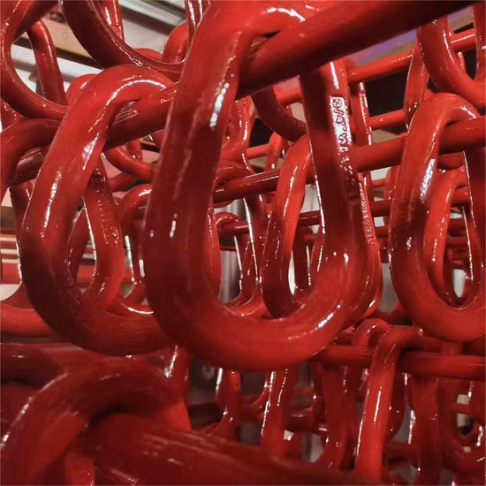 G80 Alloy Steel Forged D Ring Shackle High Strength Lifting Ring Master Link Round Ring