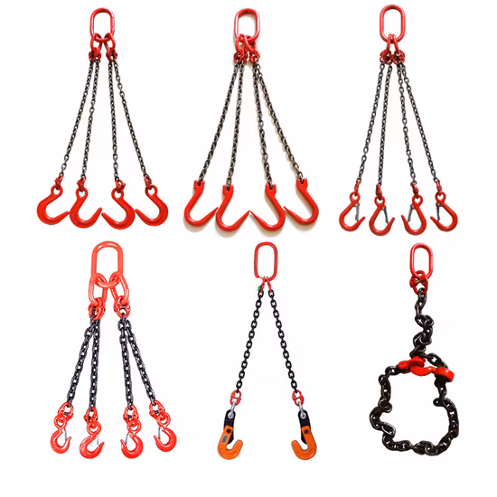 G100 G80 Chain Sling Components Assembly