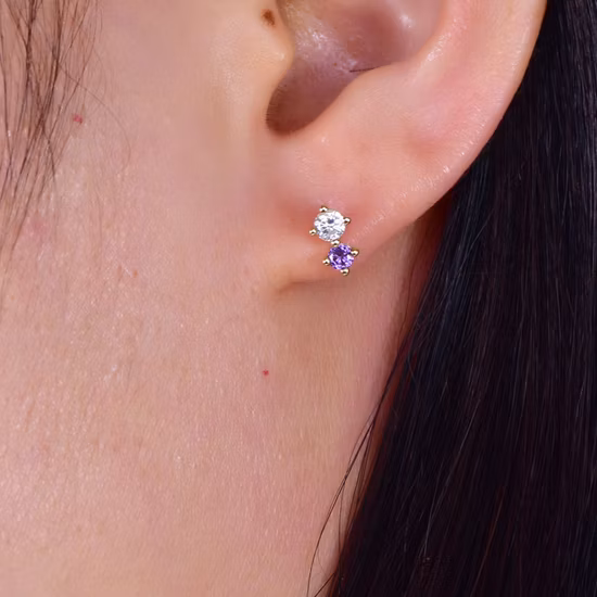 Wholesale OEM&amp;ODM 925 Sterling Silver Stud Earrings