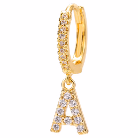 925 Sterling Silver CZ Hoop Huggie Earrings for Women