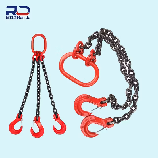 G80 Alloy Steel Lifting Chain One, Two, Three, Four Legs