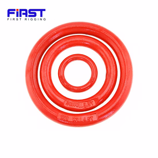 Quick Connecting European/Us Standard G80/G100 Alloy Steel/Stainless Steel Forged/Welded/Weldless Round/O/Circular Ring with Surface Treatment