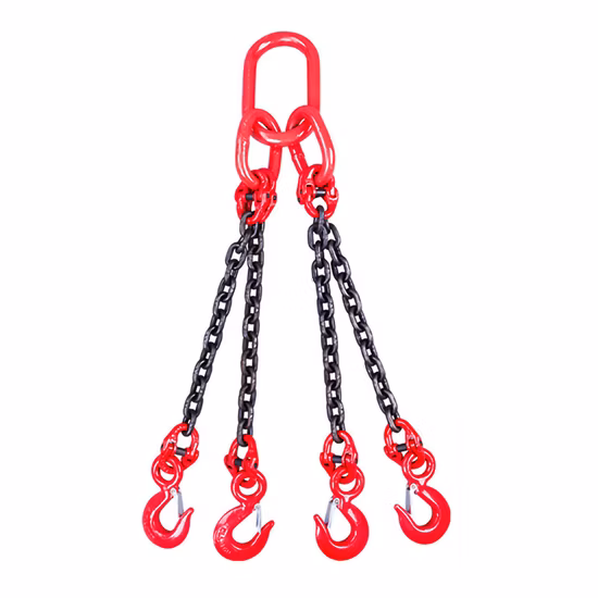 Multi Legs G80 Lifting Chain Rigging with Different Hooks